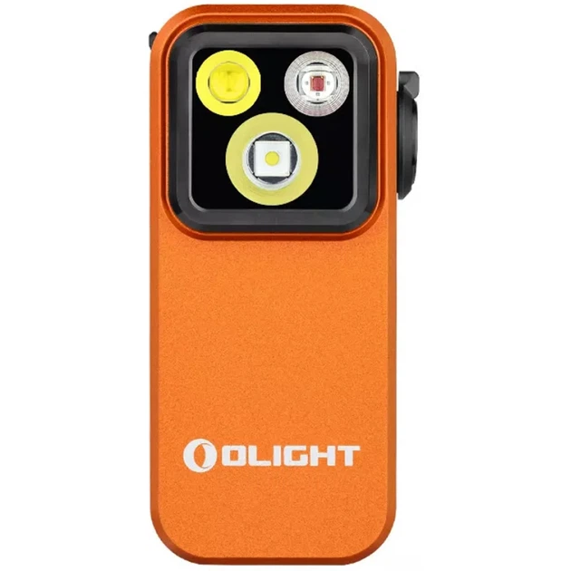 Ліхтар Olight Oclip Pro Orange - зображення 2