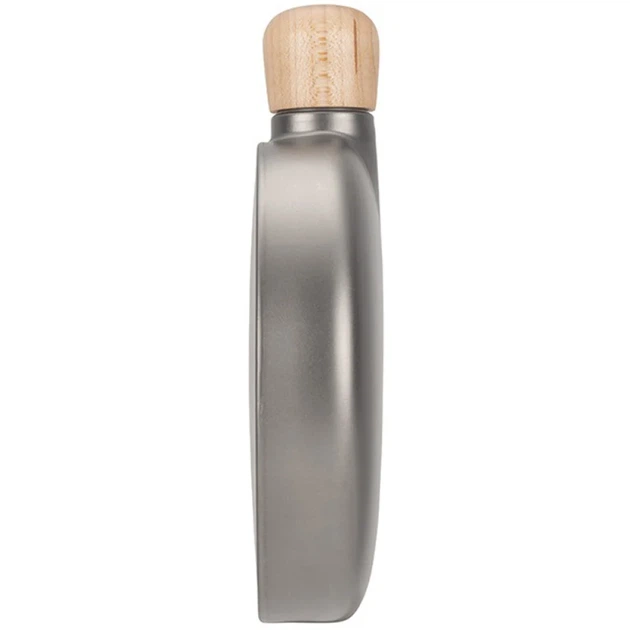 Фляга Snow Peak TW-116 Titanium Curved Flask - Фото 2 Фляга Snow Peak TW-116 Titanium Curved Flask - зображення 2
