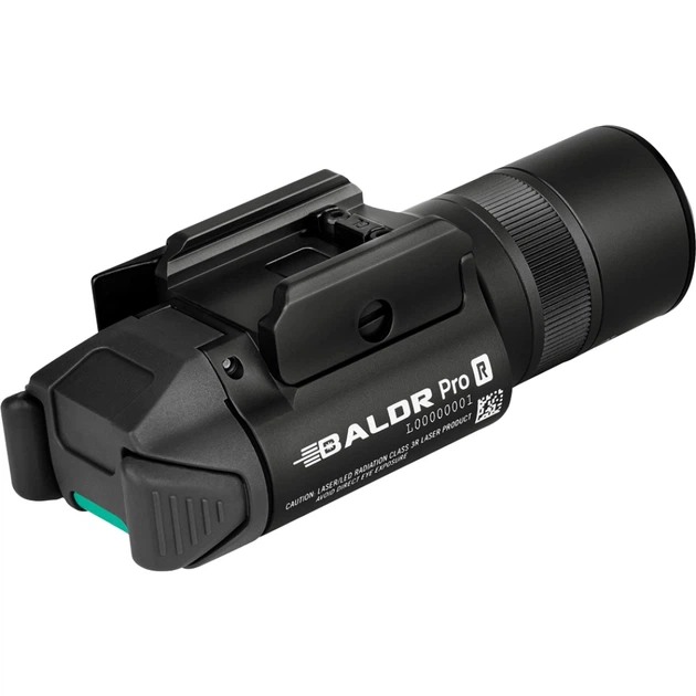 Ліхтар з ЛЦВ Olight Baldr Pro R Green Laser Black - зображення 3