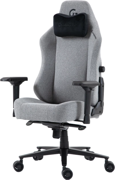 Крісло ігрове GamePro GC775G Fabric Gray - изображение 8