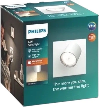 Kinkiet Philips Star WarmGlow LED 4.5 W 2700 K 5624031P0 (8718696154625) - obraz 3