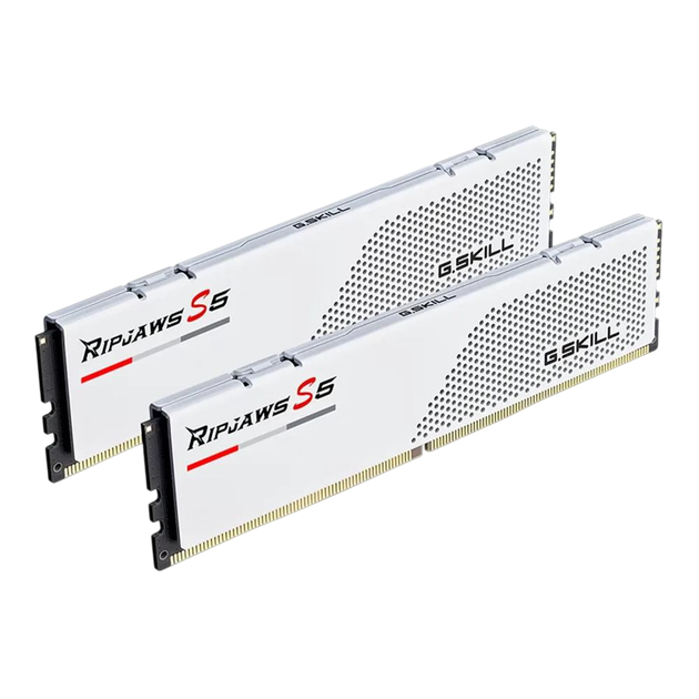 Оперативная память G.Skill 32GB (2x16GB) DDR5 5600MHz Ripjaws S5 White (F5-5600J4040C16GX2-RS5W) - изображение 3