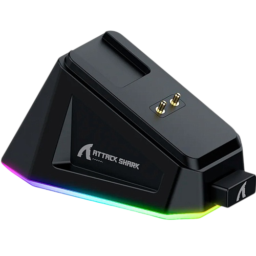 Миша бездротова Attack Shark X11 RGB Black - Фото 3 Миша бездротова Attack Shark X11 RGB Black - изображение 3