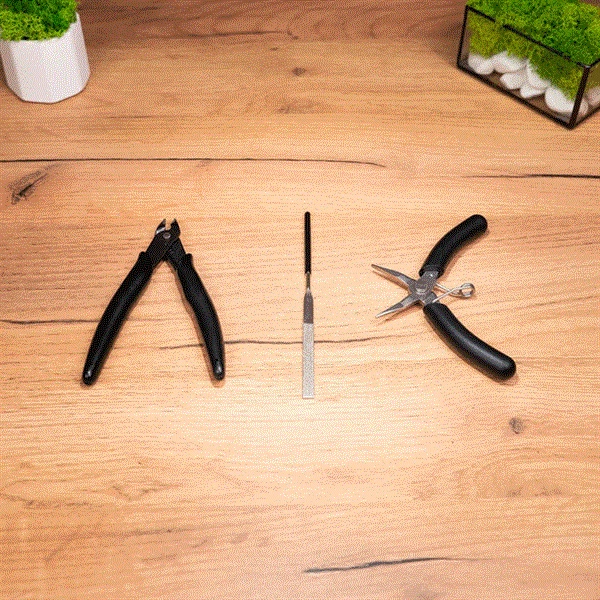 Набір інструментів для складання моделей Metal Time Pro Cutters Toolkit кусачки, плоскогубці та надфіль (CTRS-3) - Фото 3 Набір інструментів для складання моделей Metal Time Pro Cutters Toolkit кусачки, плоскогубці та надфіль (CTRS-3) - зображення 3