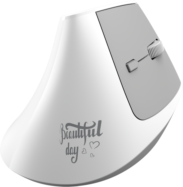 Миша Ajazz i300 Wireless/Bluetooth White (i300-W) - зображення 4
