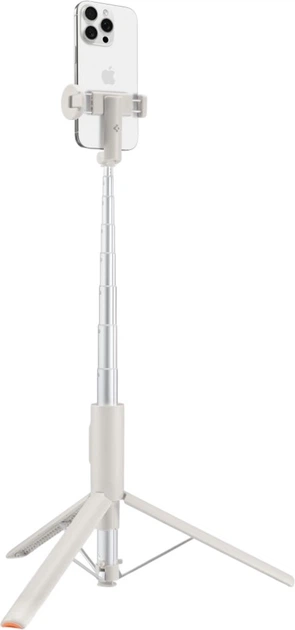 Selfiestick Spigen S541W Bluetooth Tripod Beige (8800283301625) - obraz 3