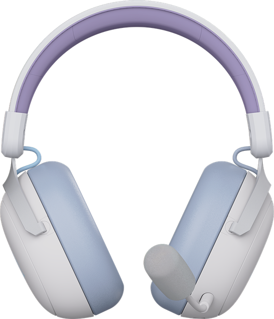 Навушники Ajazz AHM08 MAX Purple White Blue (AHM08-MAX-PWB) - зображення 2