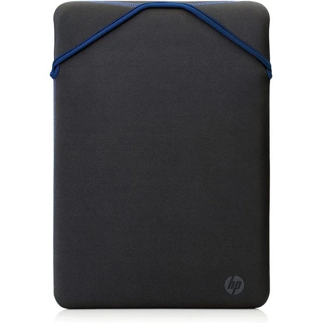 Чехол для ноутбука HP 15.6 Reversible Protective Laptop Sleeve Black/Blue (2F1X7AA) - Фото 3 Чехол для ноутбука HP 15.6 Reversible Protective Laptop Sleeve Black/Blue (2F1X7AA) - изображение 3