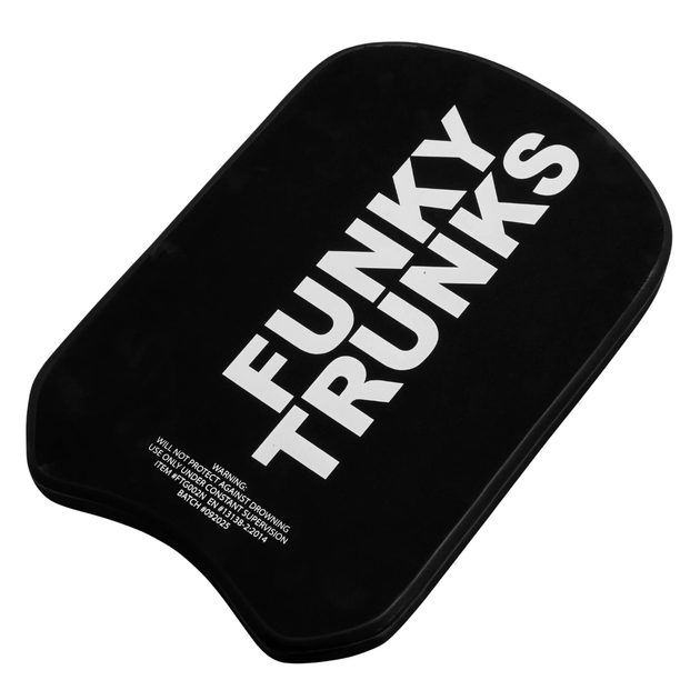 Дошка для плавання Funky Trunks Get A Grip Kickboard Roar Energy (FTG002N7226000) 42см х 27см чорна - зображення 4
