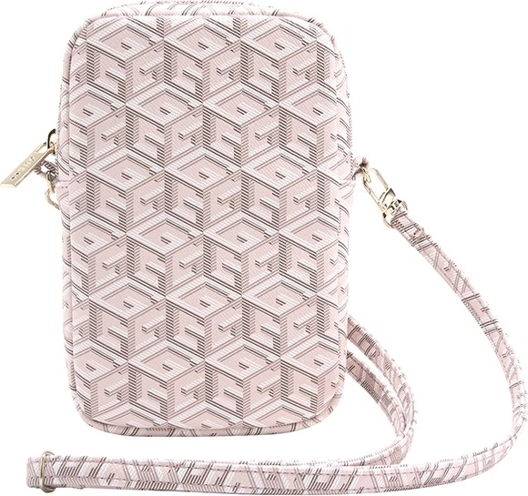 Сумка Guess Zip GCube Bottom Stripe Pink (GUWBZPGCSPGP) - зображення 4