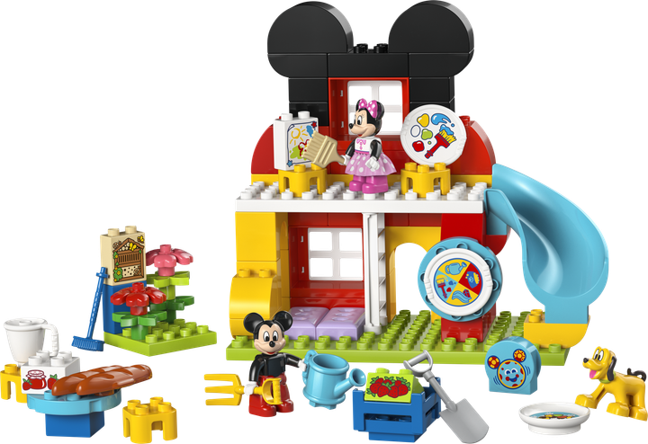 Zestaw klocków LEGO DUPLO Klub Myszki Miki z Minnie i Pluto 87 elementów (10465) - obraz 2