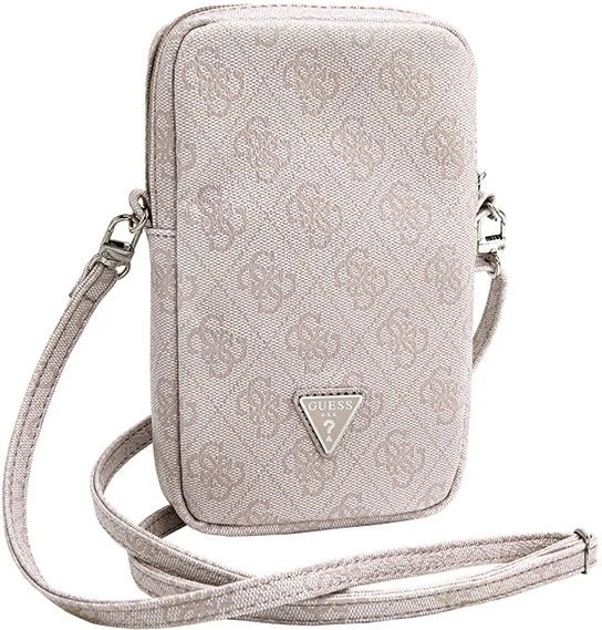 Сумка Guess 4G Triangle Metal Logo Wallet Zipper Pouch Pink (GUWBZP4GFTSP) - зображення 3