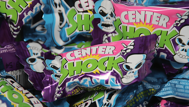 Жувальна Гумка 5шт Center Shock Scary Mix 4g - Фото 4 Жувальна Гумка 5шт Center Shock Scary Mix 4g - зображення 4