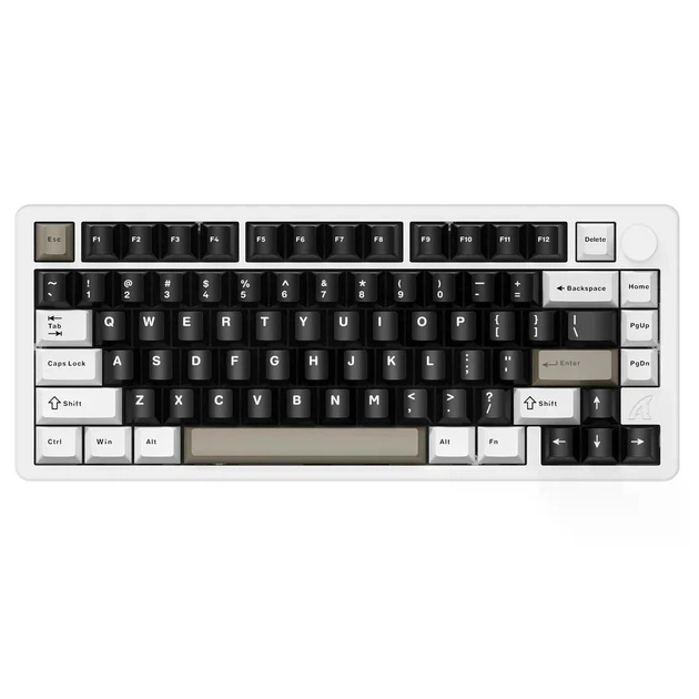 Механічна бездротова (Bluetooth + 2,4G) клавіатура з HOT SWAP Attack SHARK X86 Full Aluminum, 82 key PBT, RGB, Win,Mac OS, УКР та АНГЛ, Milk White (X86MW) - Фото 1 Механічна бездротова (Bluetooth + 2,4G) клавіатура з HOT SWAP Attack SHARK X86 Full Aluminum, 82 key PBT, RGB, Win,Mac OS, УКР та АНГЛ, Milk White (X86MW) - изображение 1