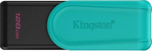 Флеш накопичувач USB 128Gb Kingston DataTraveler Exodia S, Black/Turquoise, USB 3.2 Gen 1 (DTXS/128GB) - Фото 2 Флеш накопичувач USB 128Gb Kingston DataTraveler Exodia S, Black/Turquoise, USB 3.2 Gen 1 (DTXS/128GB) - изображение 2