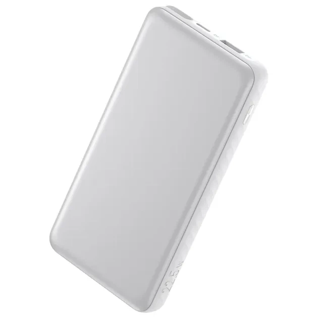 Павербанк ANKER 10000 mAh 22.5W Built-In USB-C Cable (White) A110DH21 - зображення 2