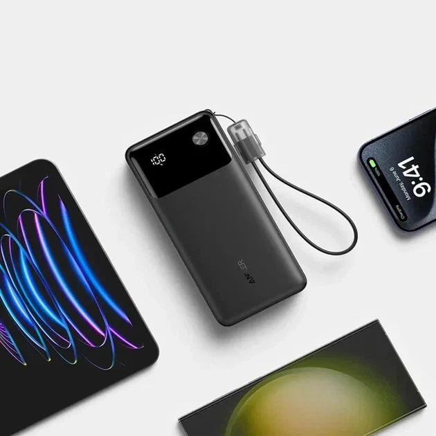 Павербанк ANKER PowerCore 20000 mAh 30W PD (Black) A1384G11 - зображення 5