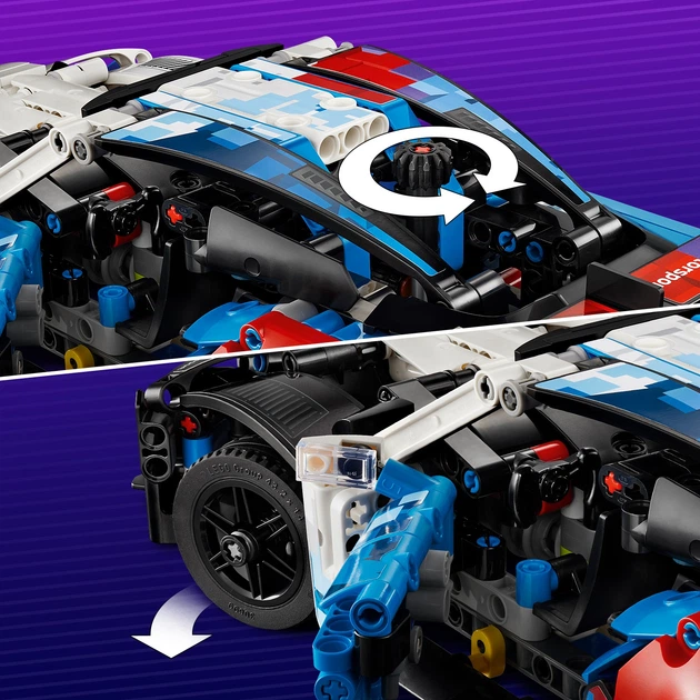 Zestaw klocków LEGO Technic Samochód wyścigowy BMW M4 GT3 EVO 747 elementów (42226) - obraz 5