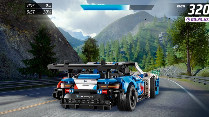 Zestaw klocków LEGO Technic Samochód wyścigowy BMW M4 GT3 EVO 747 elementów (42226) - obraz 8