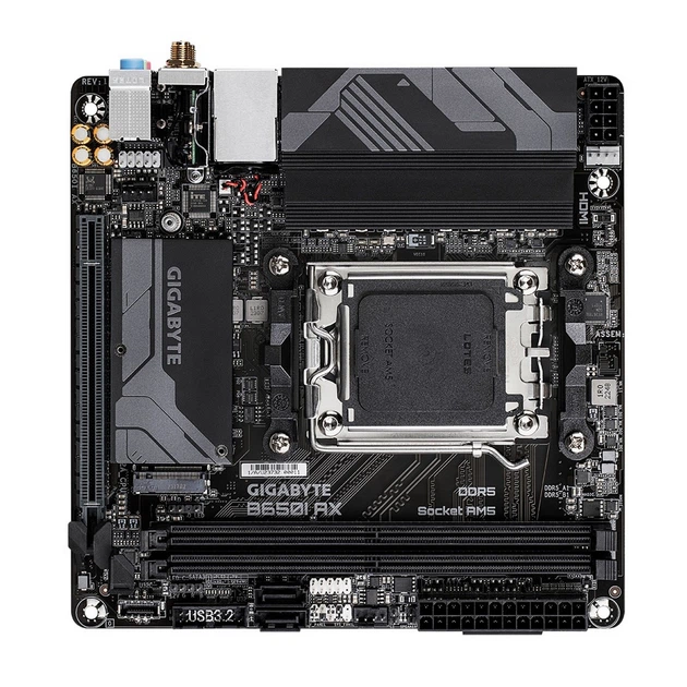 Материнська плата Gigabyte B650I AX Socket AM5 - зображення 2