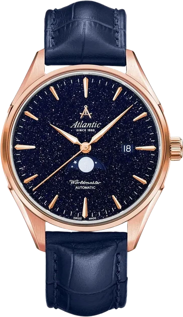 Мужские часы Atlantic Worldmaster Nightsky Moonphase 52783.44.91 - Фото 1 Мужские часы Atlantic Worldmaster Nightsky Moonphase 52783.44.91 - изображение 1