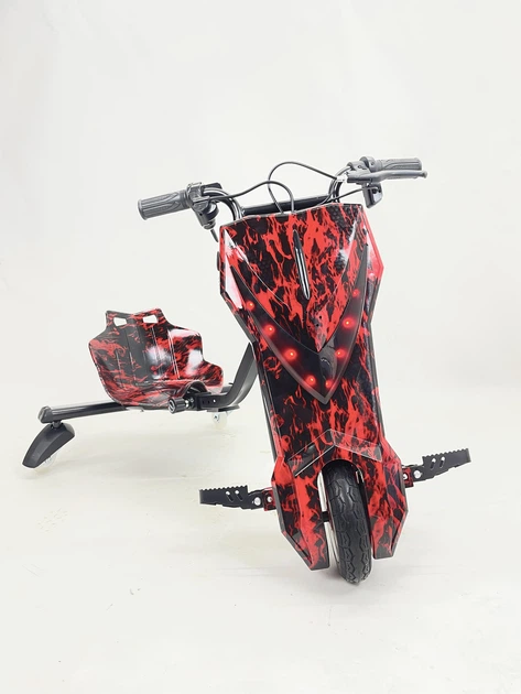 Дрифт-карт Windtech Crazy Bug 500W Красное пламя - изображение 6