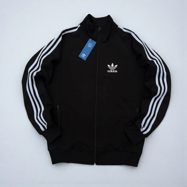 Жіноча спортивна кофта Adidas весна-осінь чорна трикотажна S розмір - Фото 1 Жіноча спортивна кофта Adidas весна-осінь чорна трикотажна S розмір - зображення 1