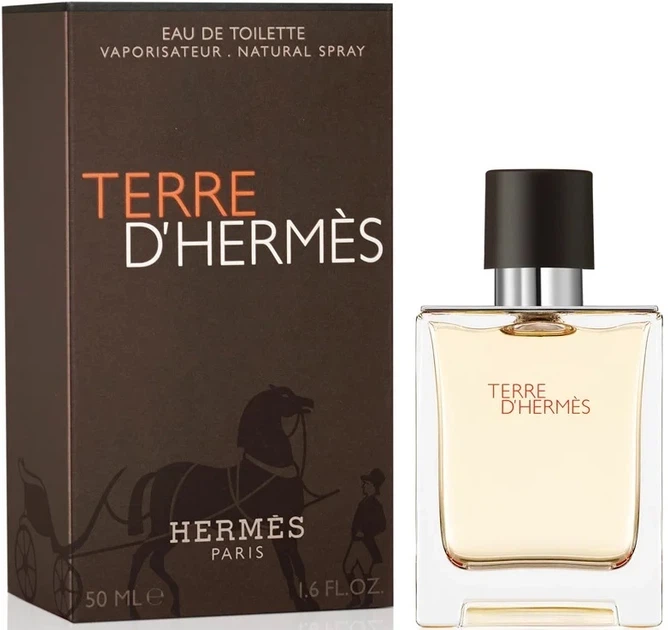 Туалетна вода для чоловіків Hermes Terre d'Hermes 50 мл - зображення 2