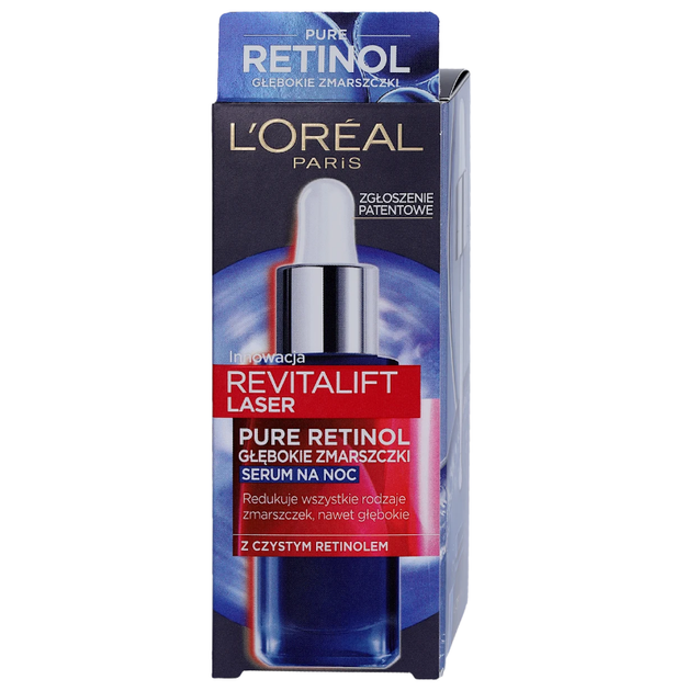 Сироватка L'Oreal Revitalift Laser Pure Retinol Night Serum 30 мл (3600523972043) - Фото 1 Сироватка L'Oreal Revitalift Laser Pure Retinol Night Serum 30 мл (3600523972043) - зображення 1
