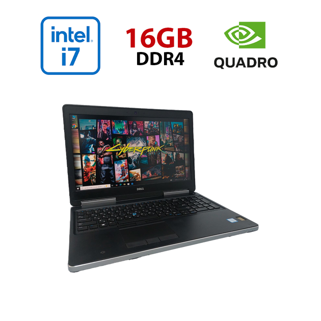 Мобільна робоча станція Dell Precision 7510 / 15,6" (1920x1080) IPS / Intel Core i7-6820HQ (4 (8) ядра по 2,7 - 3,6 ГГц) / 16 ГБ DDR4 / 256 ГБ SSD + 500 ГБ HDD / nVidia Quadro M2000M, 4 ГБ GDDR5, 128-біт / WebCam б/в - Фото 1 Мобільна робоча станція Dell Precision 7510 / 15,6" (1920x1080) IPS / Intel Core i7-6820HQ (4 (8) ядра по 2,7 - 3,6 ГГц) / 16 ГБ DDR4 / 256 ГБ SSD + 500 ГБ HDD / nVidia Quadro M2000M, 4 ГБ GDDR5, 128-біт / WebCam б/в - зображення 1