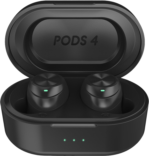 Słuchawki bezprzewodowe Niceboy HIVE Pods 4 Black (8594182428346) - obraz 3