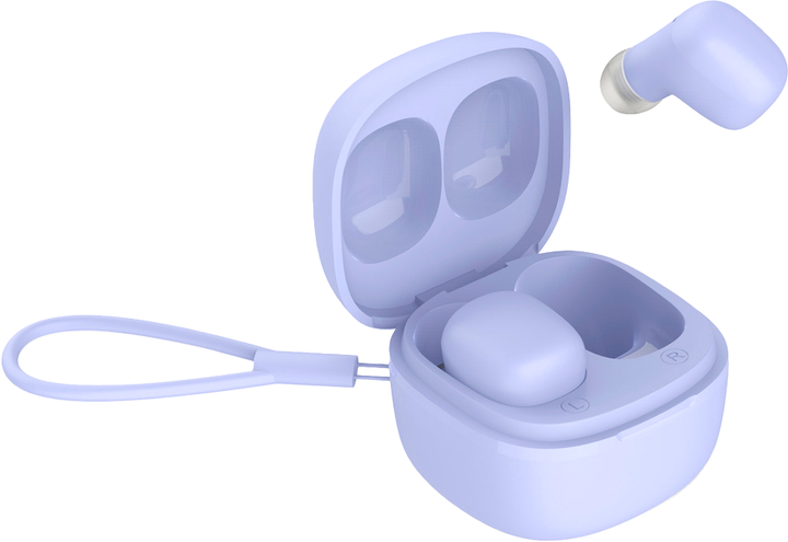 Słuchawki bezprzewodowe Niceboy HIVE Smarties Blue Lavender (8594182427820) - obraz 3