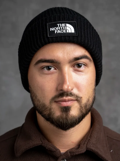 Шапка The North Face в чёрном цвете, One Size (универсальный размер). - изображение 2