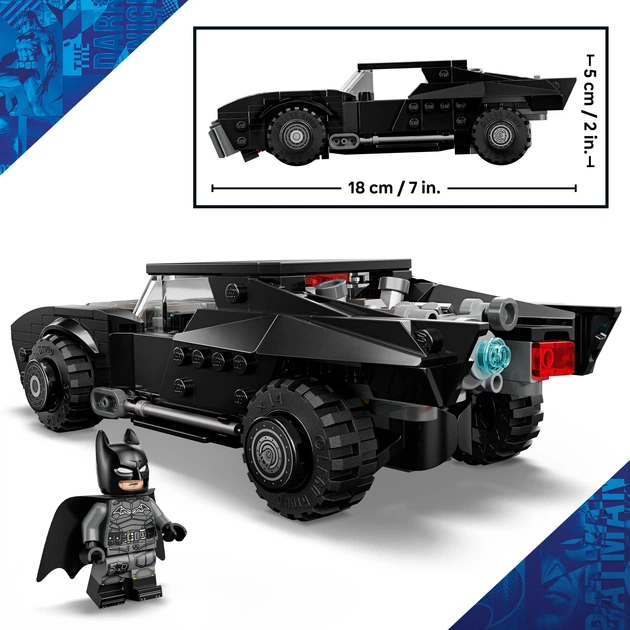 Zestaw klocków LEGO Super Heroes Batmobil z filmu Batman 330 elementów (76332) - obraz 4