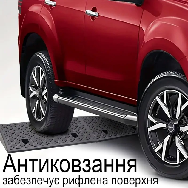 Пандус кромка пороговий 500х220х50 мм - изображение 3