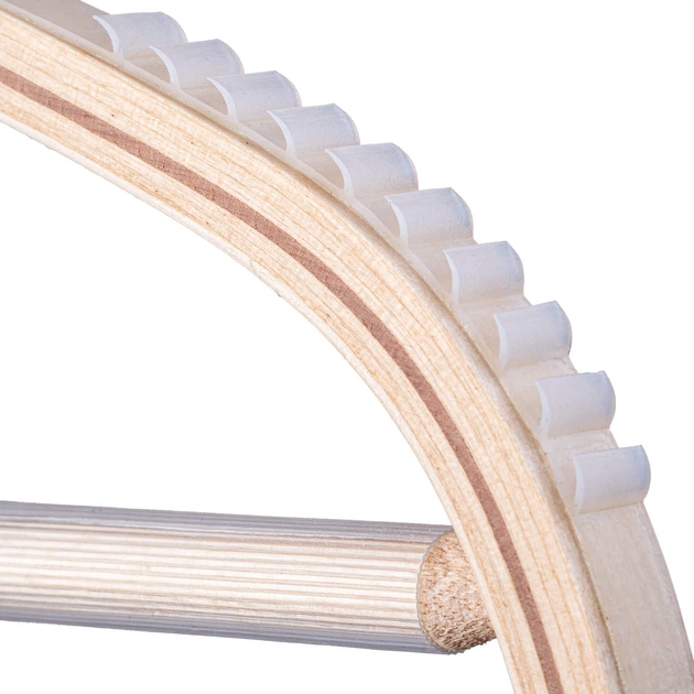 Вішалки для одягу Kadax дерев'яні 12 шт K293 (5902730385080) - зображення 5