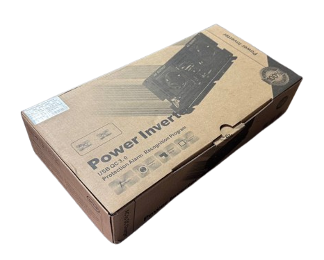 Инвертор - преобразователь с функцией зарядки (UPS + QC3.0) 12V / 220V PU-1000W (чиста синусоида) - Фото 2 Инвертор - преобразователь с функцией зарядки (UPS + QC3.0) 12V / 220V PU-1000W (чиста синусоида) - изображение 2
