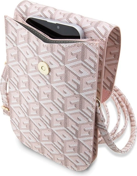 Сумка Guess G Cube Stripes Pink (GUWBHGCFSEP) - зображення 4