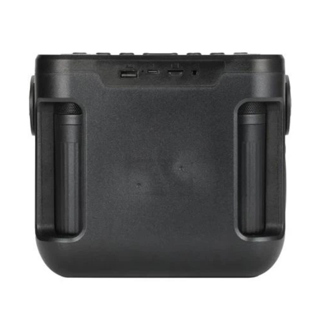 Портативная Bluetooth-колонка TG545DK 10W с фонариком и двумя микрофонами Black - Фото 2 Портативная Bluetooth-колонка TG545DK 10W с фонариком и двумя микрофонами Black - изображение 2