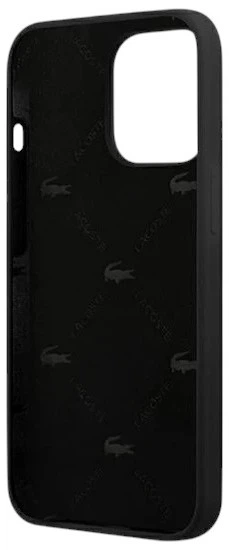 Etui Lacoste do iPhone 13 Pro Silicone Head Crocodile Black (LCHC13LSHK) - obraz 3
