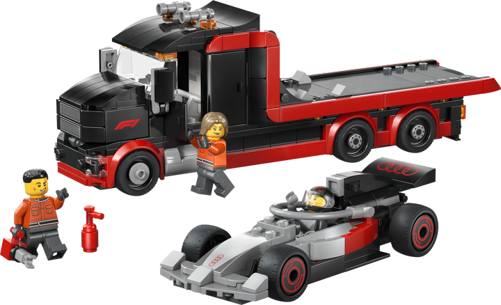 Конструктор LEGO City Выставочный F1 с болидом Audi F1 508 деталей (60493) - Фото 2 Конструктор LEGO City Выставочный F1 с болидом Audi F1 508 деталей (60493) - изображение 2