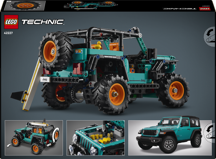 Конструктор LEGO Technic Внедорожник Jeep Wrangler Rubicon 723 детали (42227) - изображение 9