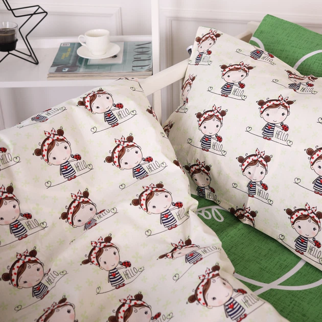 Простынь MirSon Бязь 20-0031 Ladybug 200 х 220 см (2200010283860) - Фото 2 Простынь MirSon Бязь 20-0031 Ladybug 200 х 220 см (2200010283860) - изображение 2