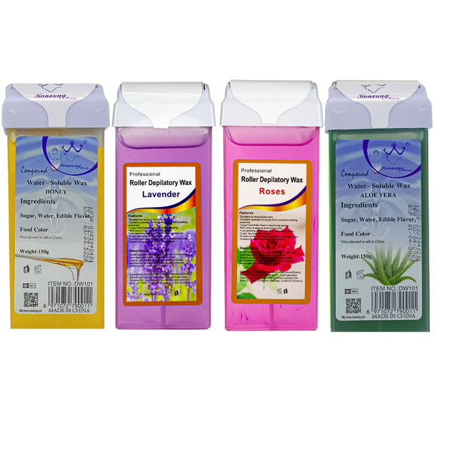 Воск кассетный для депиляции Roller depilatory Wax, Lavender - Фото 3 Воск кассетный для депиляции Roller depilatory Wax, Lavender - изображение 3