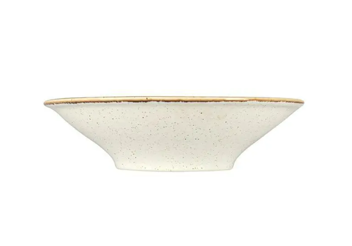 Салатник глибокий круглий Beige порцеляновий 25 см Porland 368126/B - зображення 2