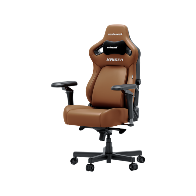 Крісло геймерське ігрове Anda Seat Kaiser 4 V2 Size XL Brown PVC (AD12YDDC-XLL-20-K-PV/C-03) - Фото 3 Крісло геймерське ігрове Anda Seat Kaiser 4 V2 Size XL Brown PVC (AD12YDDC-XLL-20-K-PV/C-03) - изображение 3