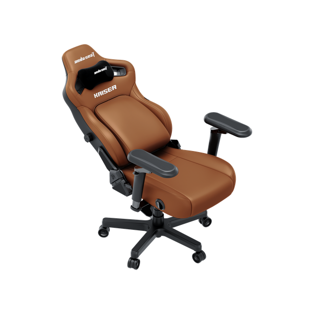 Крісло геймерське ігрове Anda Seat Kaiser 4 V2 Size XL Brown PVC (AD12YDDC-XLL-20-K-PV/C-03) - Фото 7 Крісло геймерське ігрове Anda Seat Kaiser 4 V2 Size XL Brown PVC (AD12YDDC-XLL-20-K-PV/C-03) - изображение 7