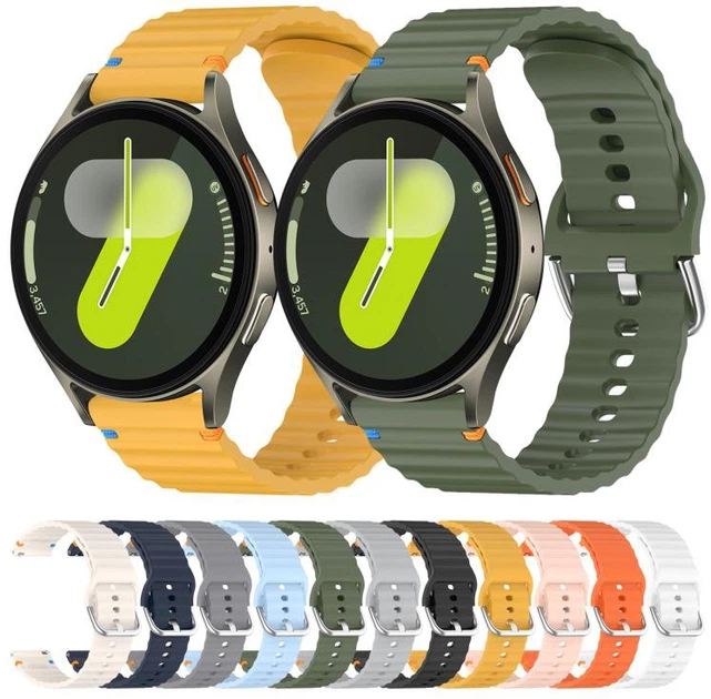 Ремешок BeCover Ribbed Straight 20mm для Samsung Galaxy Watch 7 40/44mm/7 FE/6/6 Classic/5/5 Pro/4/4 Classic/Watch 3 41mm Cream (BC_714842) - изображение 6