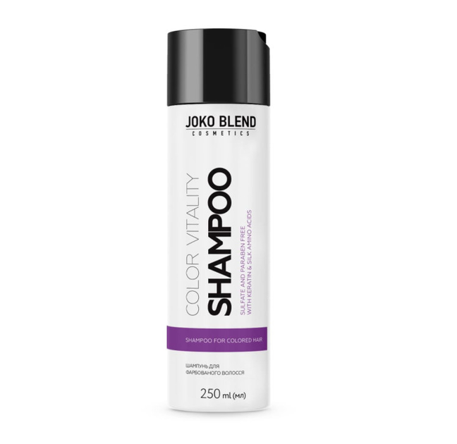 Безсульфатний шампунь для фарбованого волосся Color Vitality Joko Blend 250 мл - Фото 1 Безсульфатний шампунь для фарбованого волосся Color Vitality Joko Blend 250 мл - зображення 1