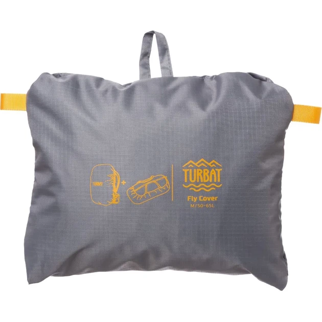 Чехол от дождя рейнкавер для сумки или рюкзака Turbat Flycover M Grey (100076190) - изображение 4